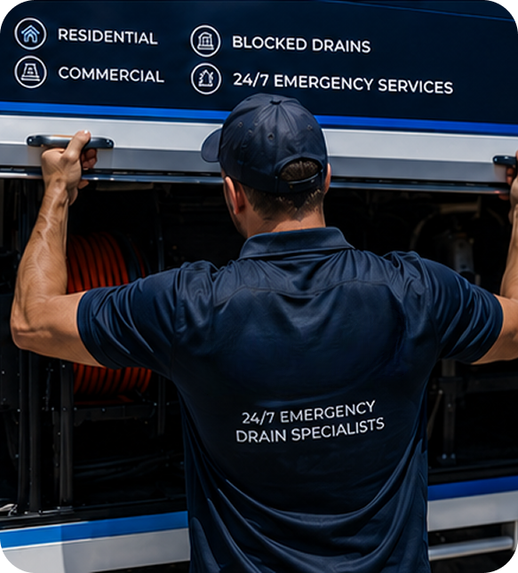 Licensed blocked drain plumber servicing a Paddington home